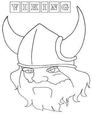 Vikingler boyama sayfası,  coloring page, Viking boyama sayfası 2, 