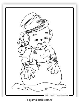 Vintage boyama sayfası – kolay boyama, eğitici aktivite