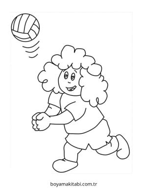 Voleybol Boyama