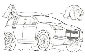 Volkswagen boyama sayfası,  coloring page, Volkswagen Magellan, 