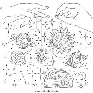 Vsco boyama sayfası – okul öncesi, evde etkinlik