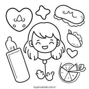 Vsco boyama sayfası – el becerilerini geliştirir, boyama çalışması