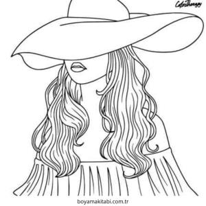 Vsco boyama sayfası – eğitici aktivite, yaratıcılık