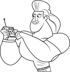 Wild Kratts boyama sayfası,  coloring page, Vahşi Kratts’ta Dabio, 