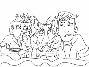 Wild Kratts boyama sayfası,  coloring page, Vahşi Kratts Ücretsiz Yazdırılabilir, 