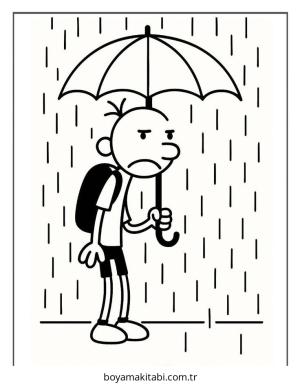Wimpy boyama sayfası – keyifli zaman, renkli çizimler