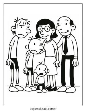 Wimpy boyama sayfası – el becerilerini geliştirir, boyama çalışması
