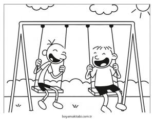 Wimpy boyama sayfası – el becerilerini geliştirir, boyama çalışması