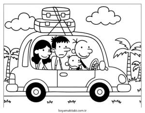 Wimpy boyama sayfası – çizgi film temalı, basit çizim