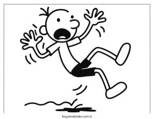 Wimpy boyama sayfası – boyama çalışması, yaratıcılığı geliştirir