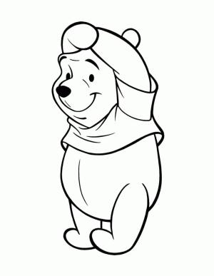 Ayı Winnie (Winnie-the-Pooh) boyama sayfası,  coloring page, Sevimli Pooh’u çiz, 