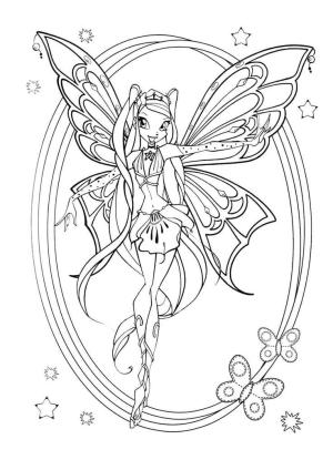 Winx Club boyama sayfası,  coloring page, Ücretsiz Winx Club, 