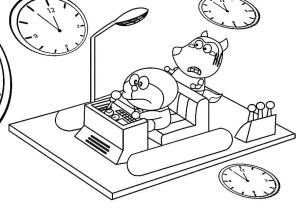 Wolfoo boyama sayfası,  coloring page, Doraemon ve Wolfoo, 