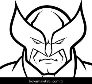 Wolverine boyama sayfası – yaratıcılığı geliştirir, keyifli zaman