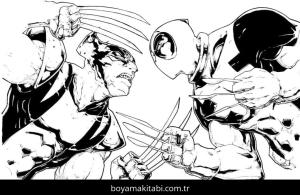 Wolverine boyama sayfası – ücretsiz yazdır, boyama etkinliği