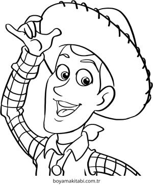 Woody boyama sayfası – boyama çalışması, yaratıcılığı geliştirir