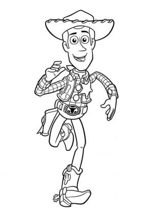 Woody boyama sayfası,  coloring page, Woody Temel, 