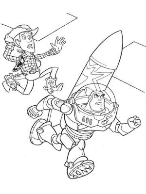 Woody boyama sayfası,  coloring page, Müthiş Woody ve Vızıltı, 