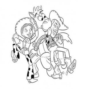 Woody boyama sayfası,  coloring page, Woody ve Komik Arkadaşlar, 