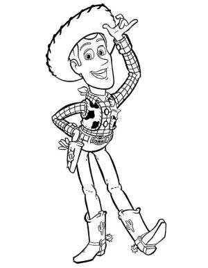 Woody boyama sayfası,  coloring page, Eğlence Woody, 