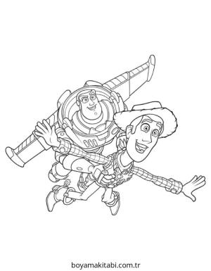 Woody boyama sayfası – yaratıcılık, eğlenceli etkinlik
