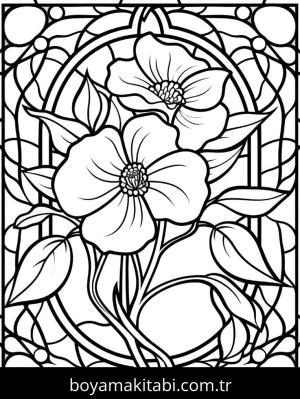 Yabani Çiçekler boyama sayfası,  coloring page, , 
