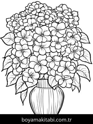 Yabani Çiçekler boyama sayfası,  coloring page, , 