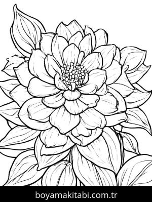 Yabani Çiçekler boyama sayfası,  coloring page, , 