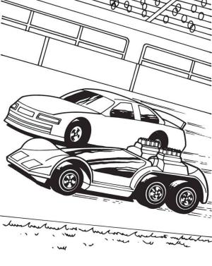 Yarış Arabası boyama sayfası, Sports Race Car coloring page, Müthiş Yarış Arabaları, 