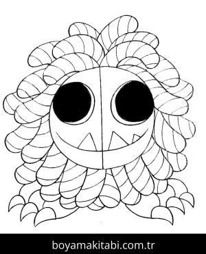 Yarnaby boyama sayfası – eğitici aktivite, yaratıcılık