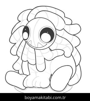 Yarnaby boyama sayfası – okul öncesi, evde etkinlik