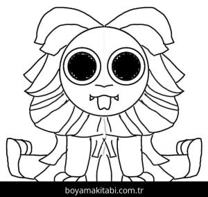 Yarnaby boyama sayfası – PDF indir, sevimli karakter