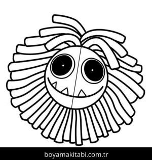 Yarnaby boyama sayfası – çocuk aktivitesi, PDF indir