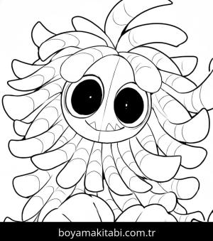 Yarnaby boyama sayfası – eğitici aktivite, yaratıcılık
