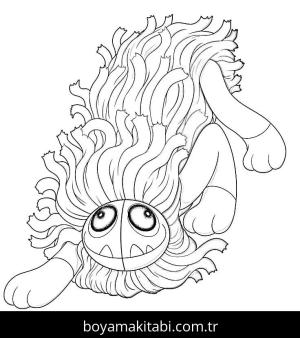 Yarnaby boyama sayfası – el becerilerini geliştirir, boyama çalışması