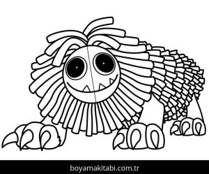 Yarnaby boyama sayfası – boyama etkinliği, çocuk aktivitesi