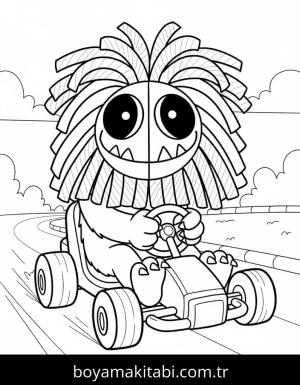 Yarnaby boyama sayfası – evde etkinlik, ücretsiz yazdır