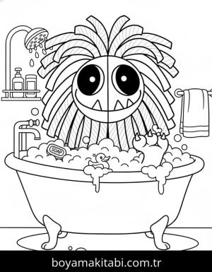 Yarnaby boyama sayfası – keyifli zaman, renkli çizimler