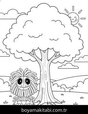 Yarnaby boyama sayfası – ücretsiz yazdır, boyama etkinliği