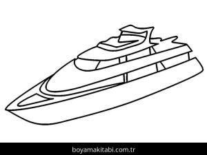 Yat boyama sayfası – yaratıcılığı geliştirir, keyifli zaman