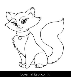 Yavru Kedi boyama sayfası,  coloring page, , Lovely Kitten