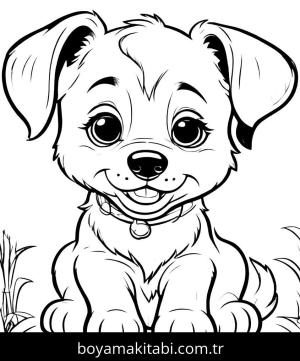 Yavru Köpek boyama sayfası,  coloring page, , 5)