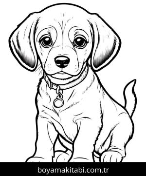 Yavru Köpek boyama sayfası,  coloring page, , 9)