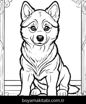Yavru Köpek boyama sayfası,  coloring page, , 12)