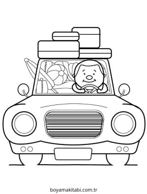 Yaz Mevsimi boyama sayfası – ücretsiz yazdır, boyama etkinliği