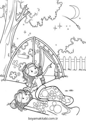 Yaz Mevsimi boyama sayfası – okul öncesi, evde etkinlik