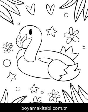 Yaz boyama sayfası,  coloring page, , 