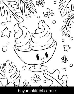 Yaz boyama sayfası,  coloring page, , 