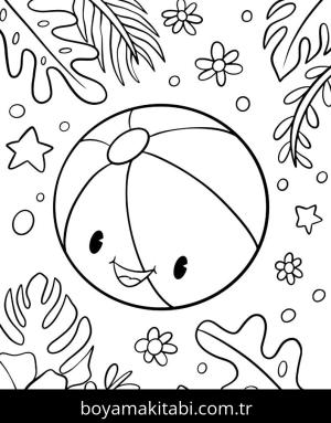 Yaz boyama sayfası,  coloring page, , 
