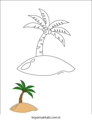 Yaz boyama sayfası – yaratıcılığı geliştirir, keyifli zaman